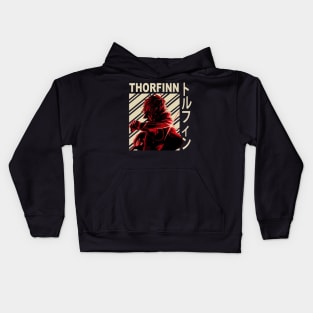 Thorfinn Karlsefni Vintage Art Kids Hoodie